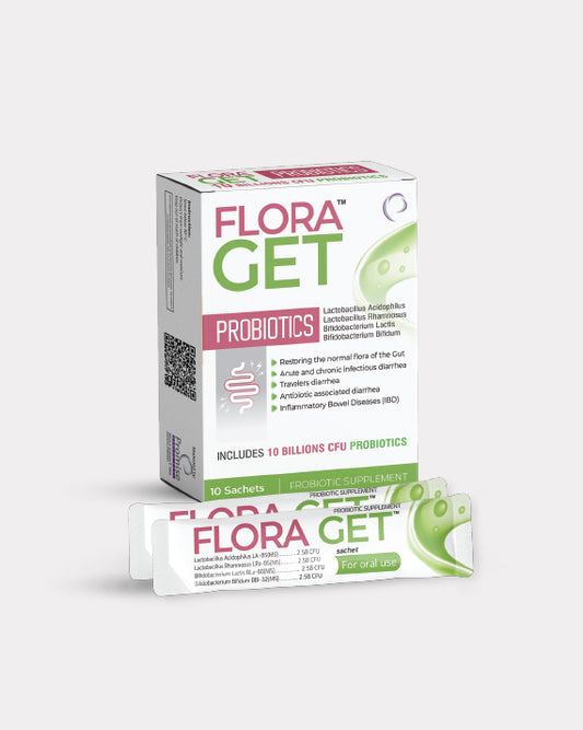 FloraGet Sachets (10 Billion CFU Probiotics)